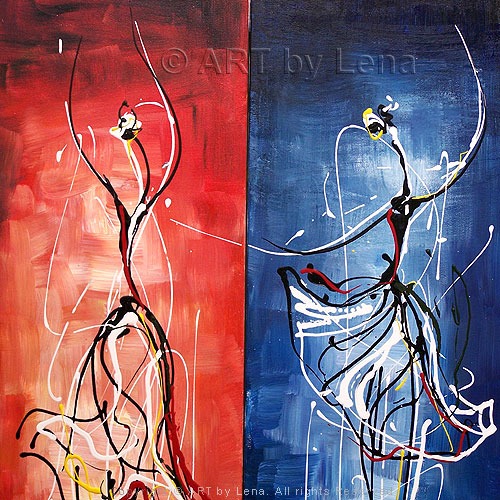 Original painting by Lena Karpinsky