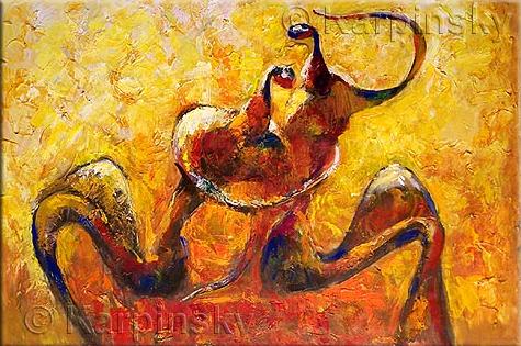 Original painting by Lena Karpinsky